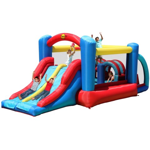 Textilní hrad Fun park s překážkami