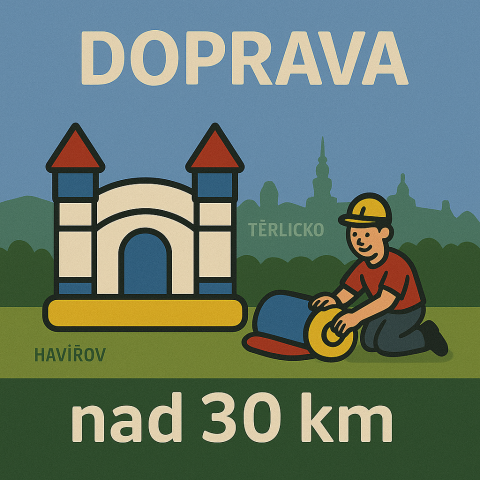 Doprava zóna 6 (nad 30 km)